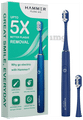 Hammer Flow 2.0 Upto 5X Better Plaque Removal 1 Handle & 2 Brushheads Toothbrush Blue thumbnail