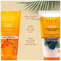 VLCC Combo Pack of Neem Tea Tree & Mulberry Rose & Turmeric Berberis Face Wash (150ml Each) thumbnail