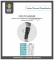 IGR Knee Brace Long Grey XXL thumbnail