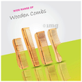 Vega HMWC 06 Wooden Hair Comb Handcrafted thumbnail