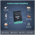 Nutrabay Whey Concentrate Protein for Muscle Recovery | No Added Sugar | Powder Unflavoured thumbnail