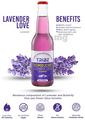 Tribe Kombucha Combo Pack of Naturally Sparkling Probiotic Drink Unity, Lavender Love & Gingerade (330ml Each) thumbnail