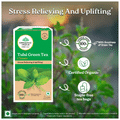Organic India Tea for Immunity, Antioxidant Support & Stress Relief | Flavour Tulsi Green Tea thumbnail
