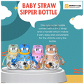 Mother's Lap Baby Bite-Resistant Soft Silicone Straw Sipper thumbnail