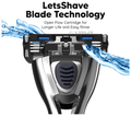 LetsShave Pro 3 Blade Shaving Razor thumbnail