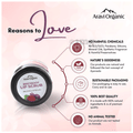 Aravi Organic Beetroot Lip Scrub, Shea Cocoa Butter for Chapped & Pigmented Brightening Lips Scrub thumbnail