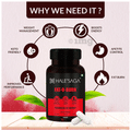 Halesaga Fat-O-Burn Tablet with Garcinia Cambogia & Green Tea Extract for Men & Women thumbnail
