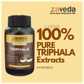 Zaveda Triphala 500mg Veg Capsules Vegicap thumbnail