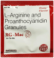 RG-Mac Sachet with L-Arginine & Proanthocyanidin Granules | Flavour Orange thumbnail