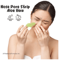 Masking Nose Pore strip Aloe vera with Soothing Wipe (5 Nose Strip+5 Soothing wipe) thumbnail