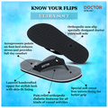 Doctor Extra Soft D24 Orthopaedic | Diabetic | Comfortable | MCR | Flip-Flop for Men Grey 6 thumbnail
