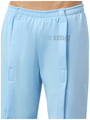 Haxor LWR5126 Fleece Unisex Post Surgery Recovery Velcro Open Tearaway Trouser for Quick Access for Post-Op Care Light Blue XL thumbnail