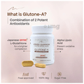 Glutone-A Japanese L-Glutathione + Alpha Lipoic Acid Tablet (15 Each) thumbnail