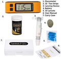 Control D OM10 Blood Glucose Monitoring System with Lancet (10) & Strip (10) Orange thumbnail