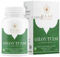Raaj Ayurvedic Pharmacy Giloy Tulsi Ayurvedic Tablet | Boost Immunity | Respiratory Problem | Weight Loss | Joint pain | Blood Pressure thumbnail