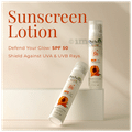 Pachouli Luxe Sunscreen Lotion with Carrot Seed Oil & Apricot Oil SPF 50 thumbnail