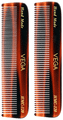 Vega VC2HMC 120 Combo Pack of Pocket Hair Comb Brown thumbnail