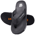 Ortho + Rest M10013 Men slippers with Cushioned Footbed | Soft Comfortable Stylish and Anti Skid Men's Flip-Flops & Slippers Daily Use Grey Size 9 thumbnail