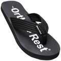 Ortho + Rest Extra Soft Men Slipper Orthopedic For Home Daily Use Slippers Black 9 thumbnail