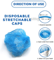 C Cure Bouffant Cap (200 Each) Blue thumbnail