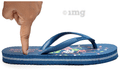 Ortho + Rest Women's Cool Extra Soft and Comfortable Orthopedic Flip Flops for Home Daily Use Blue 6 thumbnail