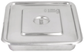 Mowell Medical Instrument Stainless Steel Tray with Cover-Size 10inch x 6inch thumbnail