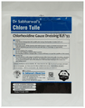 Dr. Sabharwal's Chloro Tulle Chlorhexidine Gauze Dressing B.P'93 10cm x 10cm thumbnail