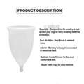 Mowell Reusable Menstrual Cup for Women Medium thumbnail
