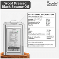 Orgotel Wood Pressed Black Sesame Oil thumbnail