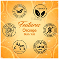 Vedic Ayurveda Natures Science Bath Salt for All Type of Skin (200gm Each) Orange thumbnail