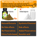 Vukrix Natural Vitamin C Chewable Tablet (60 Each) thumbnail