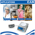 CAS MWP3000 High Precision Digital Weighing Scale with Auto Blue Backlight (3000g x 100mg) thumbnail
