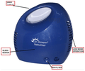 Dr Morepen CN 10 Compressor Nebuliser Blue thumbnail