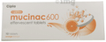 Mucinac 600 Effervescent Tablet Orange Sugar Free thumbnail