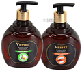 Vessel Combo Pack of Natural Extracts Skin Nourishing Body Wash Gel with Kesar Chandan and Avocado (500ml Each) thumbnail