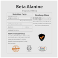 My FitFuel Beta Alanine 1000mg Unflavoured Capsule thumbnail