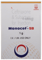 Monocef-SB 1g Injection thumbnail