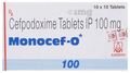 Monocef-O 100 Tablet thumbnail