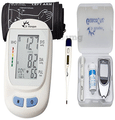 Dr Morepen Combo Pack of B.P. Monitor BP-09, Glucometer with 25 Test Strips and Thermometer thumbnail