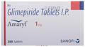 Amaryl 1mg Tablet thumbnail