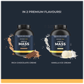 Nutrabay Gold Mega Mass Gainer Rich Chocolate Creme thumbnail