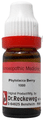 Dr. Reckeweg Phytolacca Berry Dilution 1000 CH thumbnail