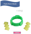 Safe-O-Kid Triple Power Anti-Mosquito Band with 6 Refills and Free 6 Anti Mosquito Patches / Stickers Green thumbnail