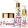 Mom & World Renew Plus Repair Combo (Youth Firming Night Cream 50gm, Youth Anti Aging & Firming Face Wash 100ml and Youth Night Repair Under Eye Serum 25ml) thumbnail