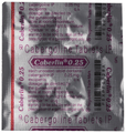 Caberlin 0.25 Tablet thumbnail