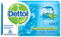 Dermicool Prickly Heat Powder Fresh Aloe with Dettol Cool Soap 125gm free thumbnail