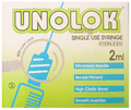 Unolok Syringe with Needle 2ml 26G x 1.5inch thumbnail