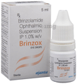Brinzox Ophthalmic Suspension thumbnail