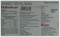 Dolestin 500 Tablet thumbnail