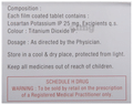 Losar 25 Tablet thumbnail